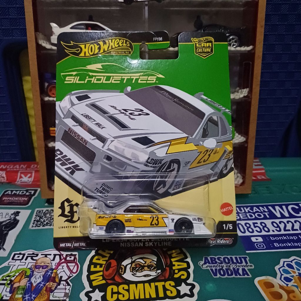 Jual Hot Wheels LBWK Nissan Skyline r34 Silhouettes | Shopee Indonesia