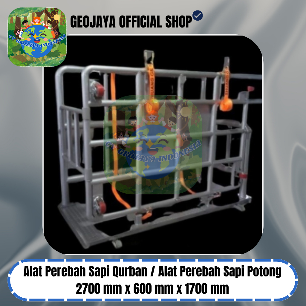 Jual Alat Perebah Sapi Qurban / Alat Perebah Sapi Potong - 2700 mm x ...