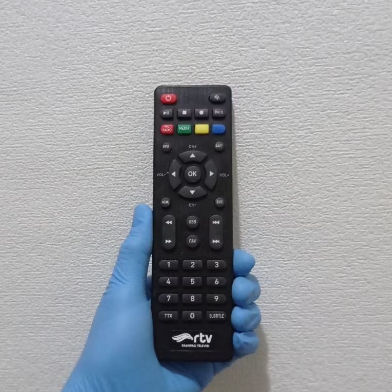Jual Remote Remot Set Top Box STB DVB-T2 Digital TV CBM RTV digital tv ...