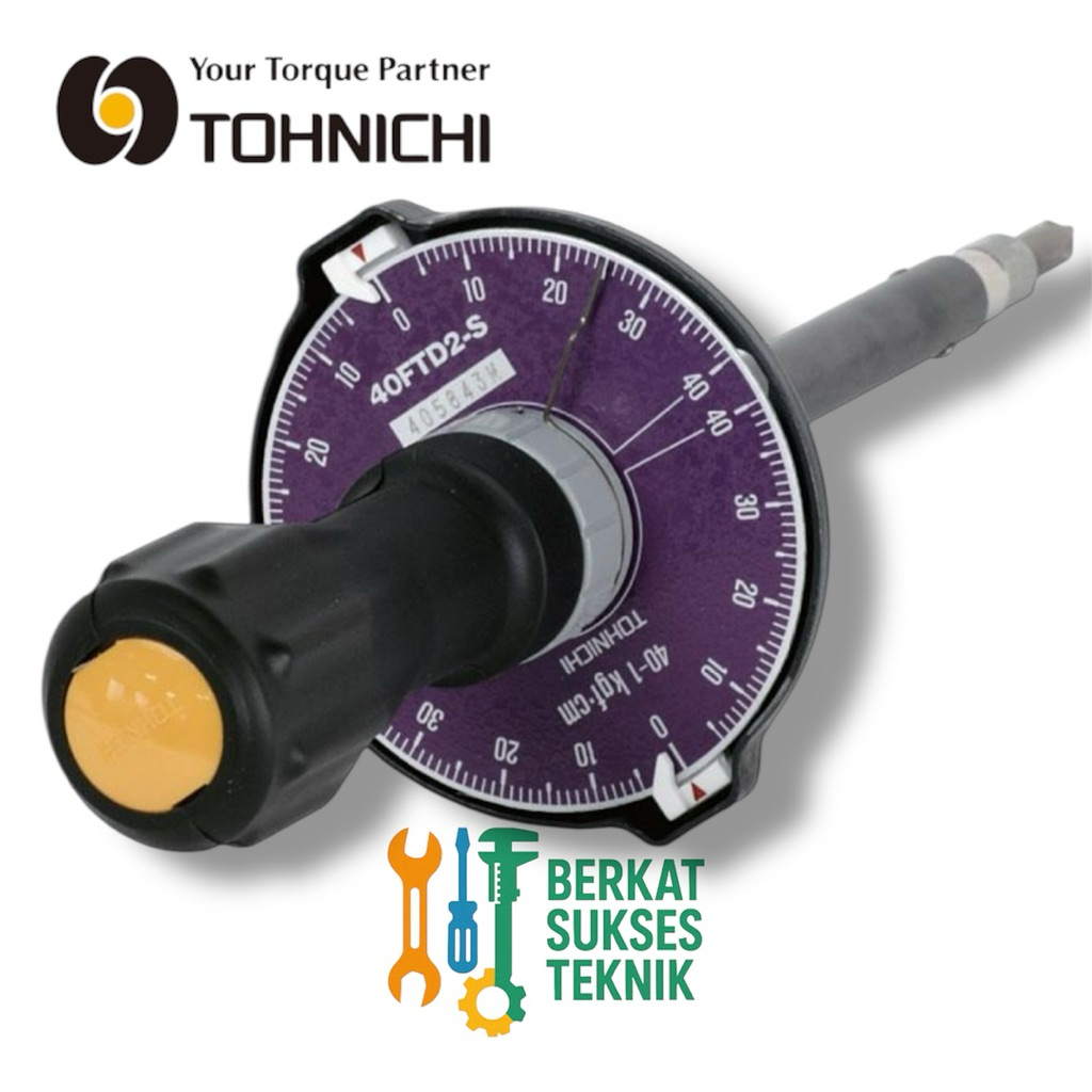 Jual Dial Obeng Torsi Tohnichi 40FTD2-S 5-40 Kgf.cm Tohnichi Dial ...
