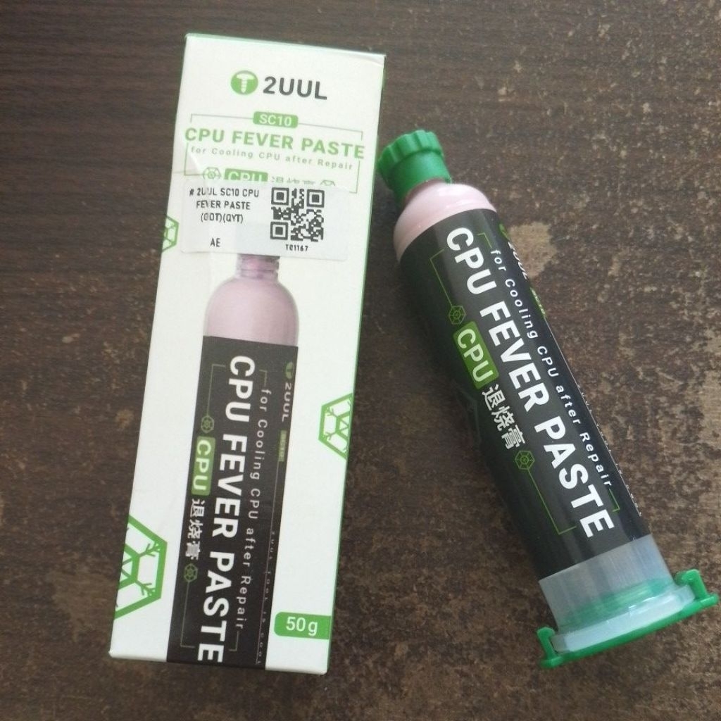 Jual 2UUL SC10 CPU FEVER PASTE FOR COOLING CPU AFTER REPAIR | Shopee ...