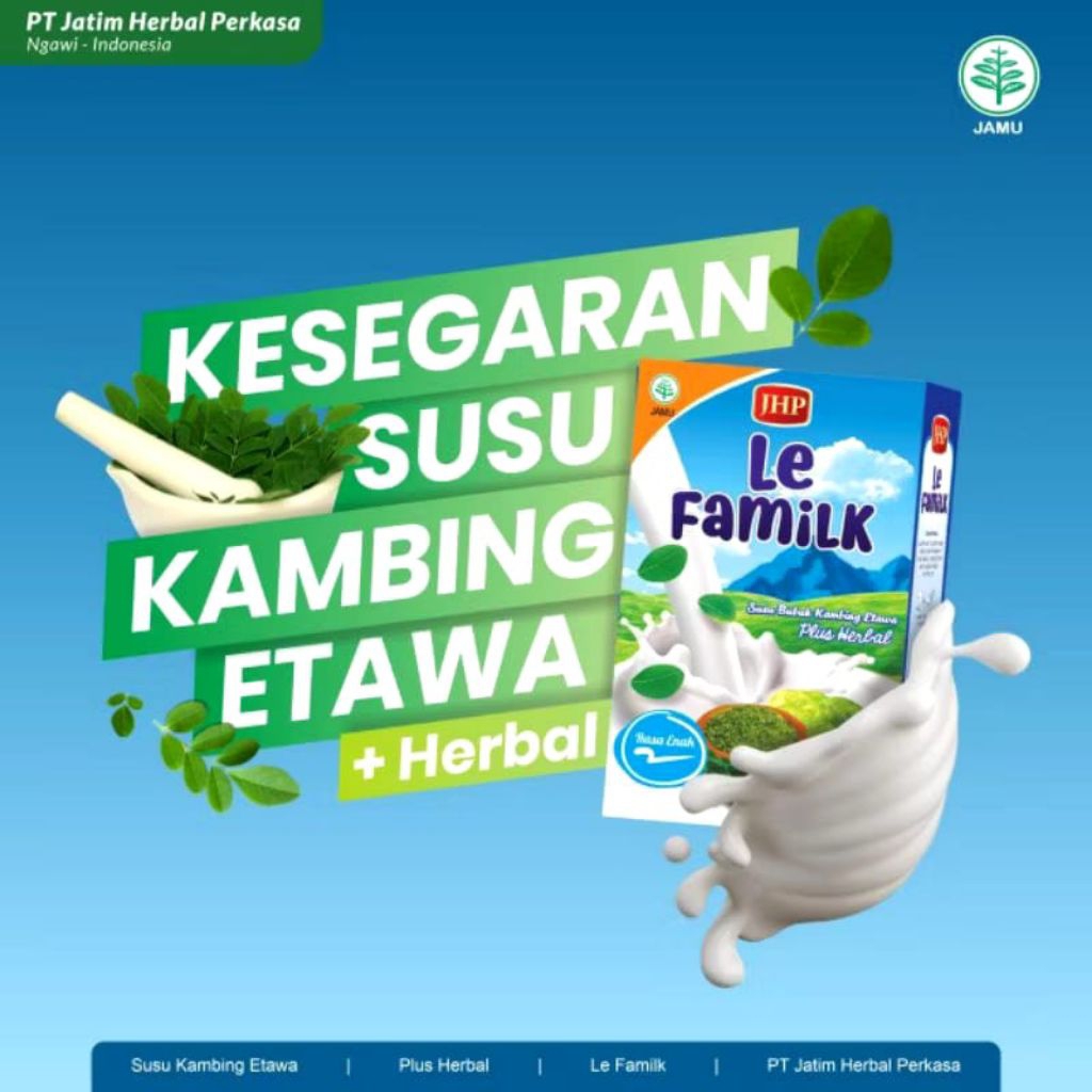 Jual LE FAMILK SUSU KAMBING ETAWA PLUS HERBAL MEMBANTU MENINGKAT DAYA ...