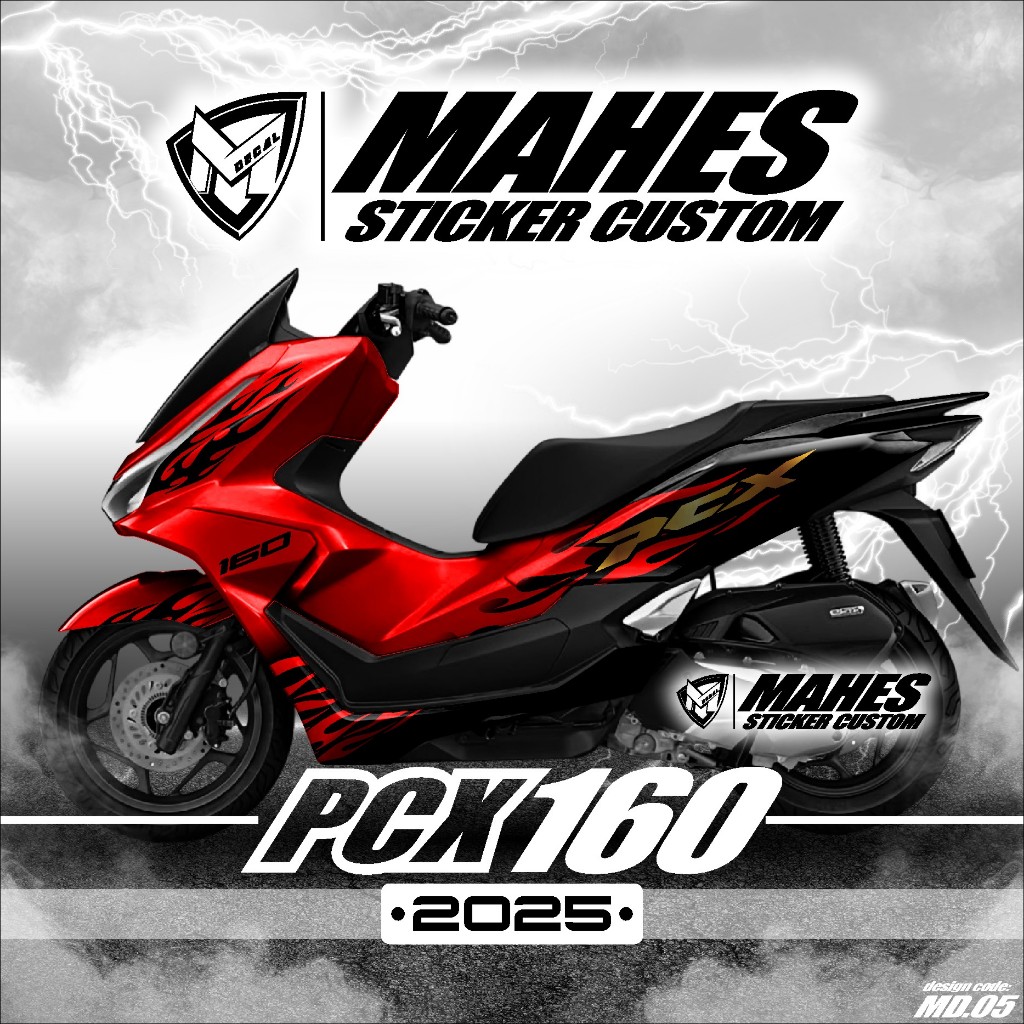 Jual (COD) Decal Stiker PCX 160 Full Body Terbaru 2025 Sticker Custom ...
