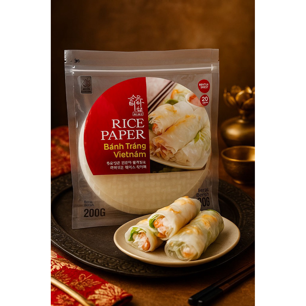 Jual Rice Paper Bulat Isi 20 | Shopee Indonesia