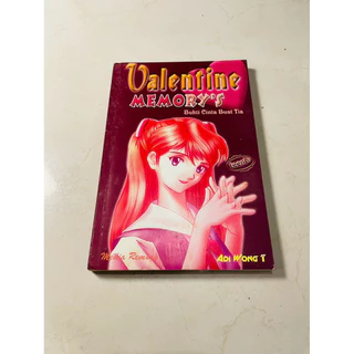 ( PROMO BUKU MURAH ORIGINAL ) BUKU NOVEL / REMAJA / DEWASA / ROMANCE / FIKSI / VALENTINE MEMORY’S / BUKU CINTA BUAT TIA - ADI WONG T