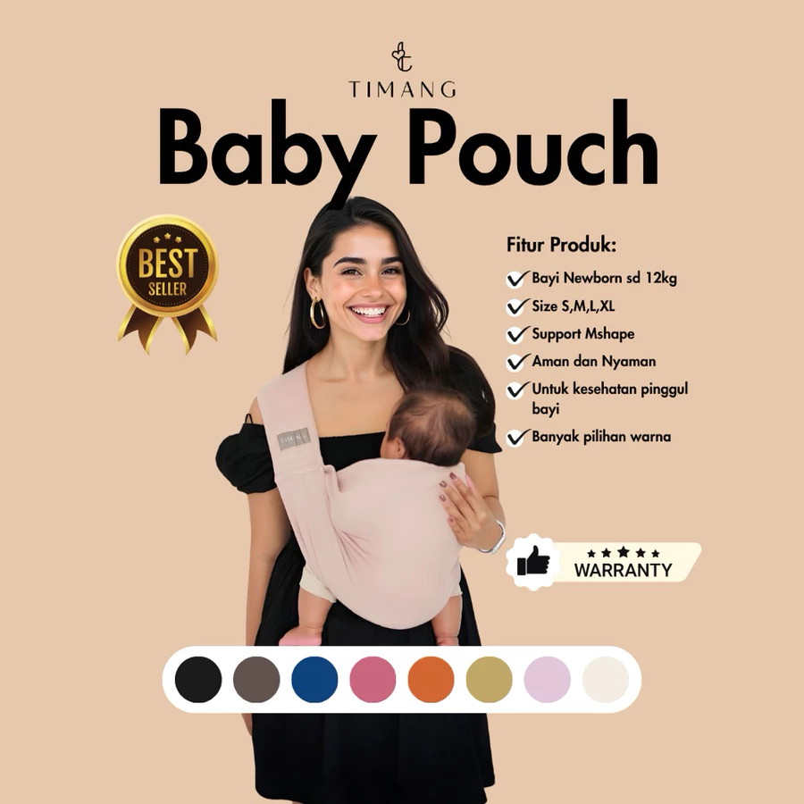 Gendongan Bayi Depan