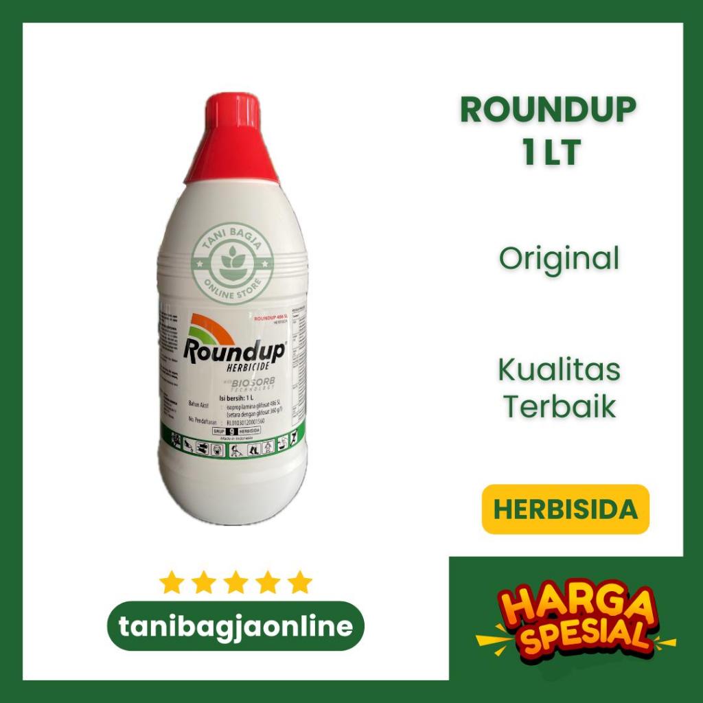 Jual Roundup Herbisida 1Liter Original | obat rumput | obat gulma ...