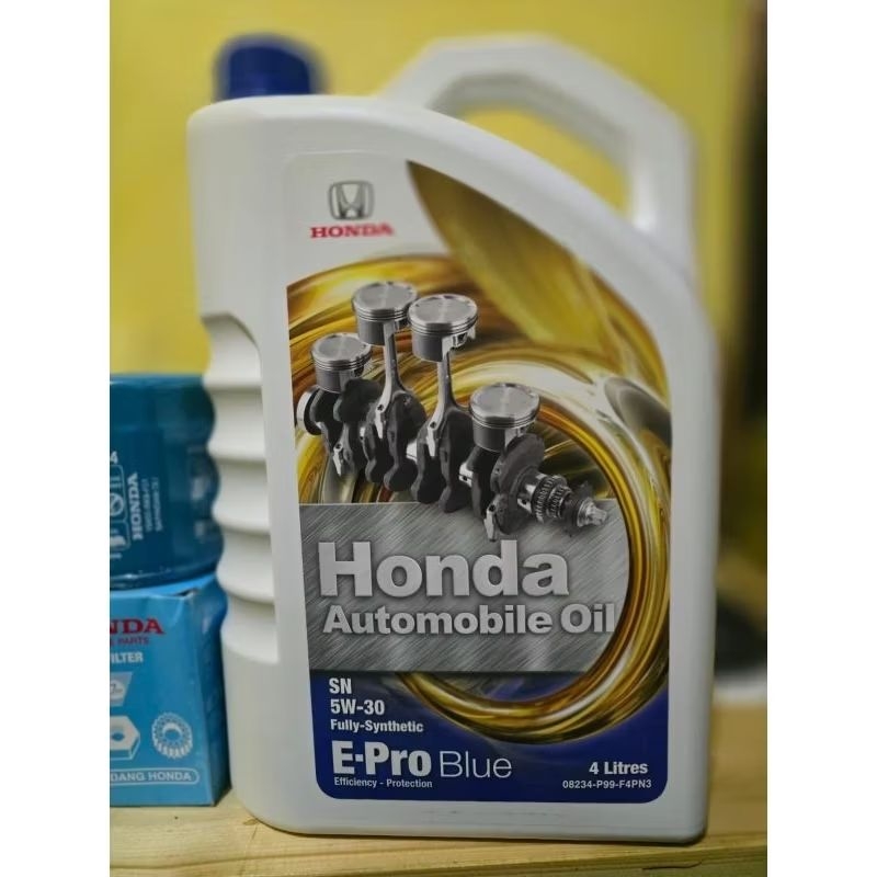 Jual Paket Oli Mobil Honda E-pro Blue Dan Filter Honda Oli Mesin E-PRO ...
