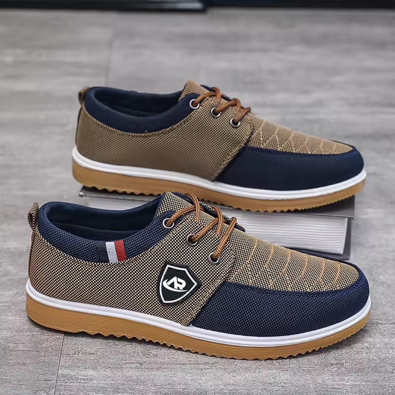 Jual Sepatu Pria Sneakers Casual moca Santai Cowok …