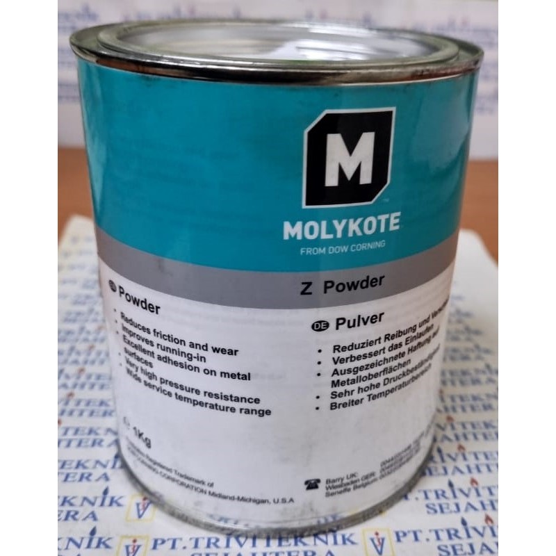 Jual Molykote Z Powder, Molycote mos2 bubuk. | Shopee Indonesia
