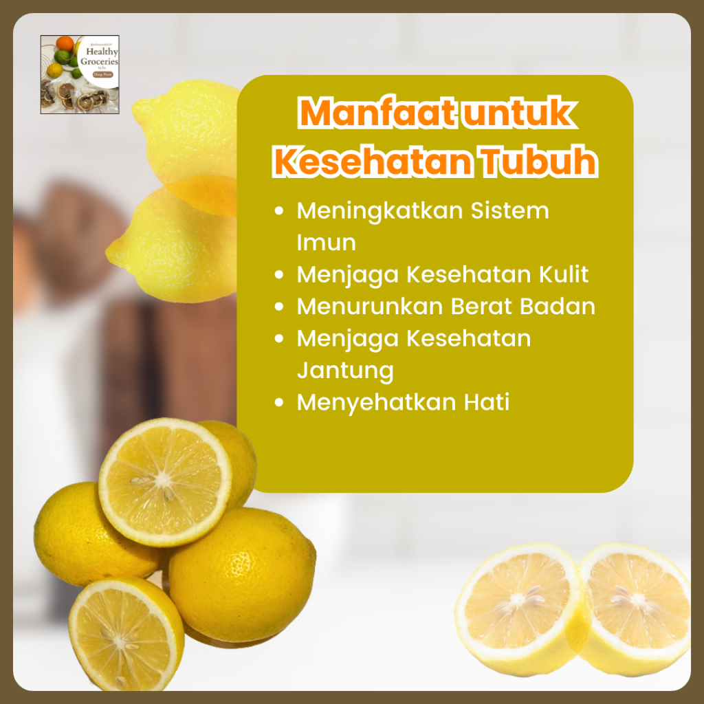 Jual LEMON CALIFORNIA JUMBO FRESH KUNING BANYAK AIR 1Kg / LEMON ...