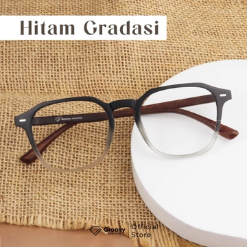 Groovy Eyewear Frame Kacamata Photocromic Kamal Minus Normal Blueray Bluecromic Antiradiasi