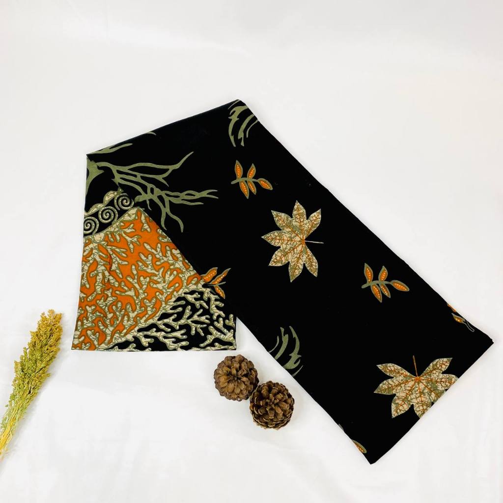 Jual Benang Raja Kain Batik Katun Daun Ranting | Shopee Indonesia