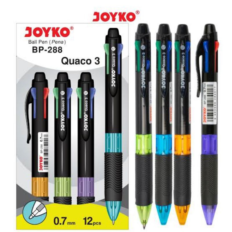 Jual PULPEN QUACO BP-288 JOYKO (1PAK/12PCS) | Shopee Indonesia