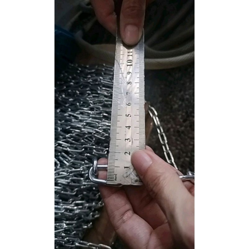 Jual Rantai Besi Kapal Berat Galvanis 1/8 inci / Rante Gembok Pagar ...