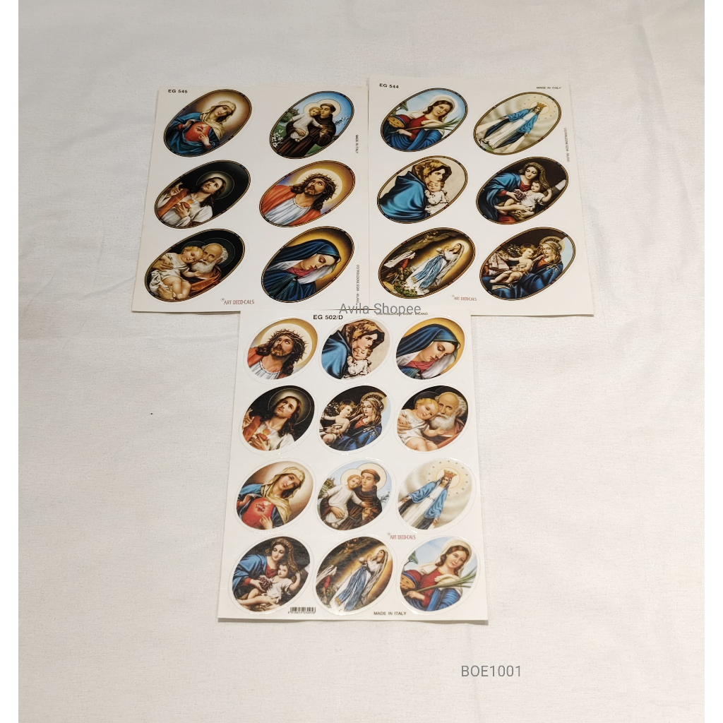Jual Stiker Rohani Oval Isi 3 Lembar | Shopee Indonesia