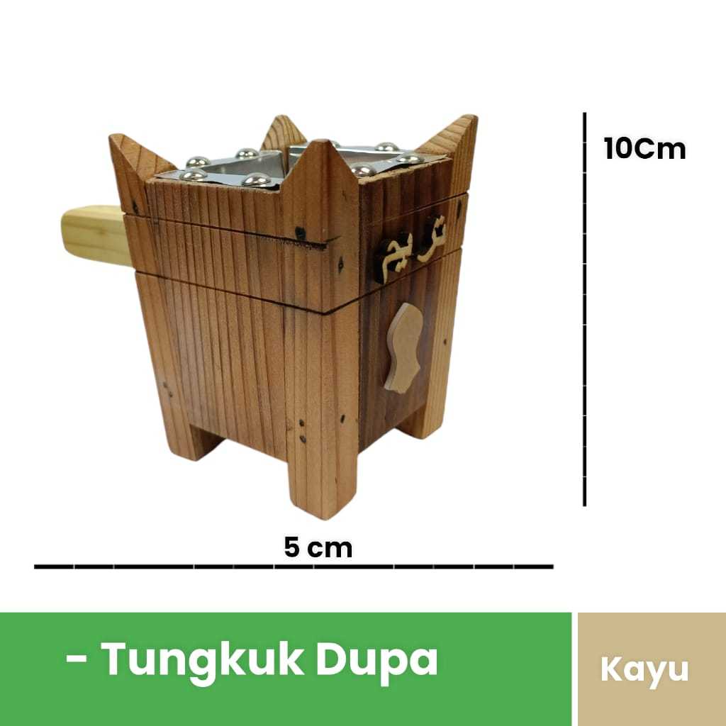 Jual MABKHARA KAYU TARIM TEROMPAH Ukuran Mini TEMPAT PEMBAKAR BUHUR ...