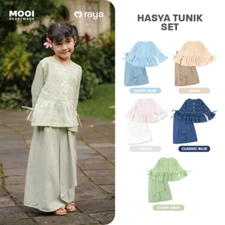 Mooi Setelan Anak Perempuan Raya Collection Hasya Tunic Set