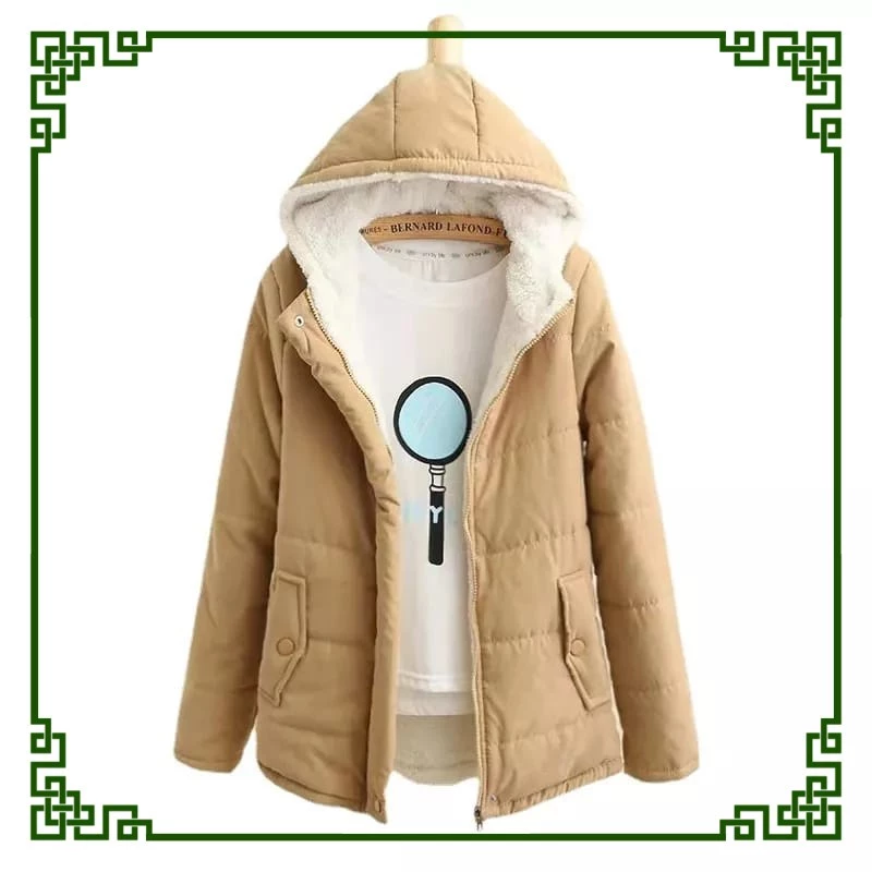 Jaket Mantel Cewe Tebal Lembut