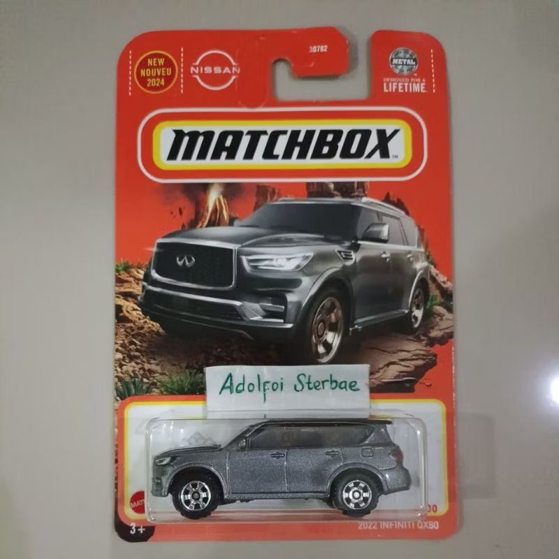 Jual matchbox 2022 infiniti infinity QX80 qx 80 new nouveu 2024 nissan ...