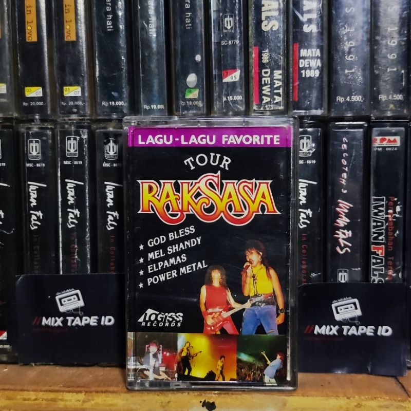 Jual Kaset Pita - Tour Raksasa - Lagu Lagu Favorite - Kompilasi ...