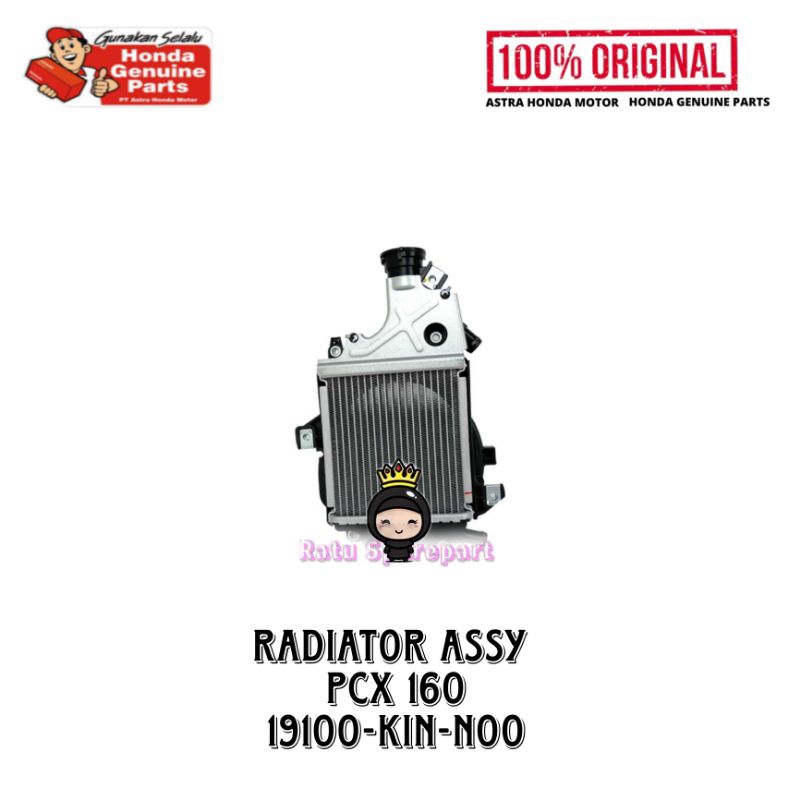 Jual Radiator Assy PCX 160 Original - 19100K1ND00 - RADIATOR PCX 160 ...