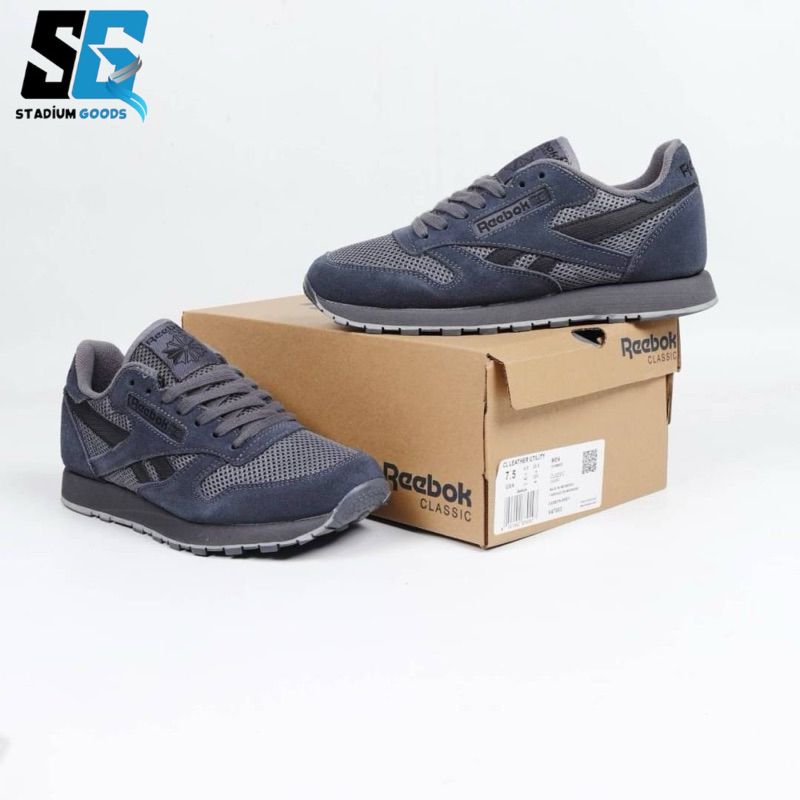 Jual Reebok Classics Utility Dark Grey Original (100% BNIB) | Shopee ...