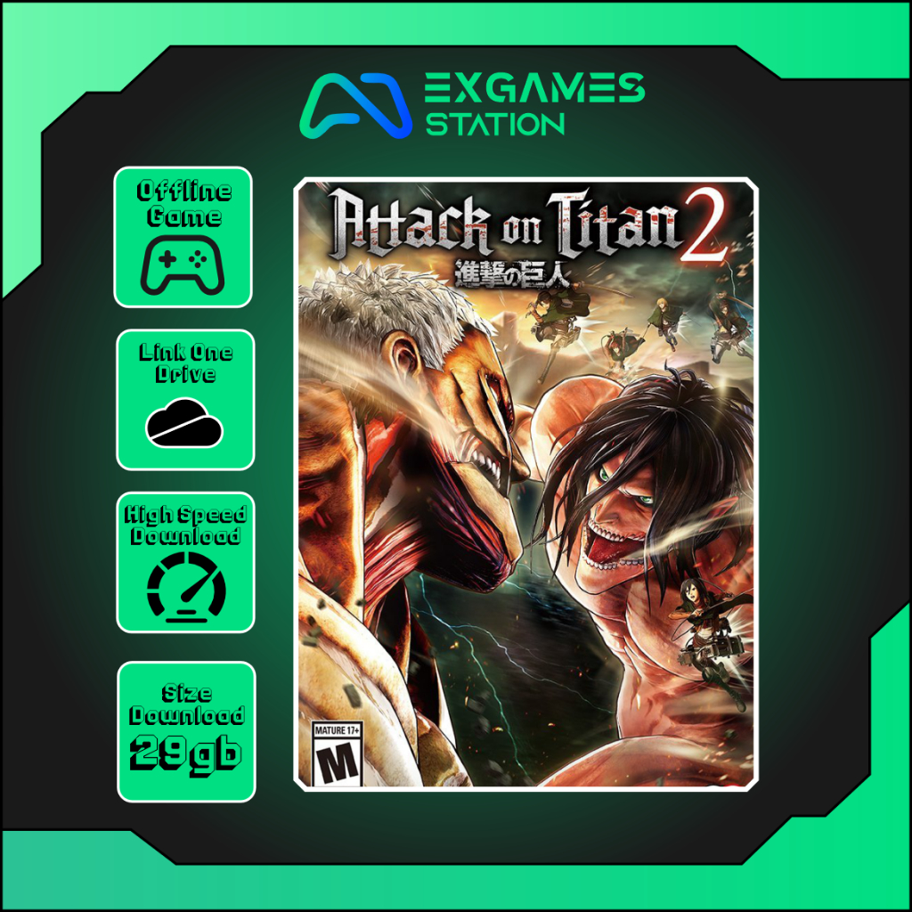 Jual Attack on Titan 2 : Final Battle | Game Offline Seru PC Dan Laptop ...