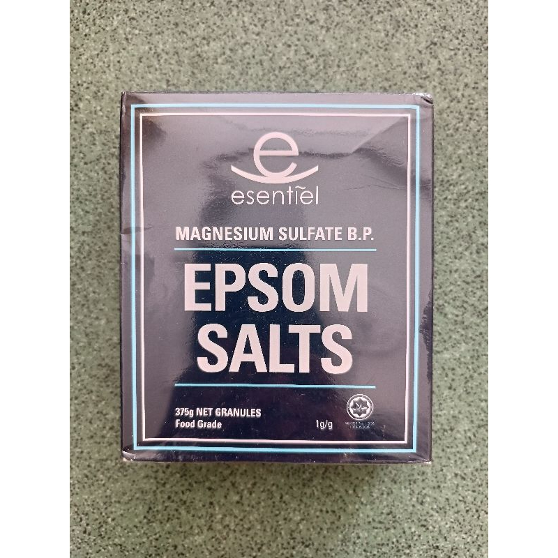 Jual Esential Epsom Salt 375g / Garam Mandi / Magnesium Sulfate Food ...