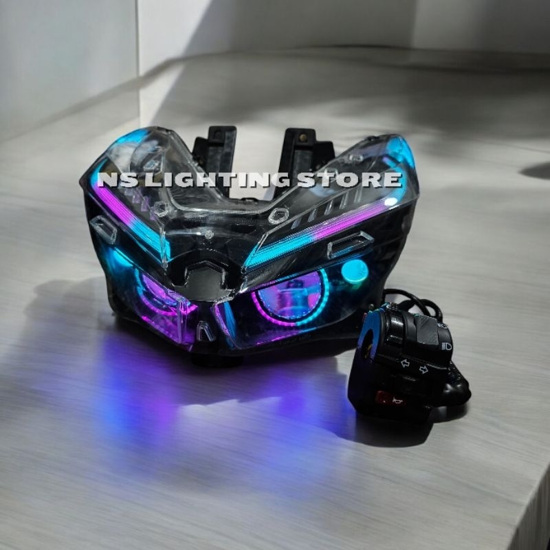 Jual PROJIE PROJECTOR BILED AES F002 3 INCH VARIO NEW 125 150 2018-2025 ...