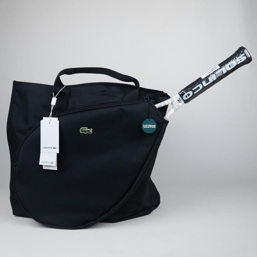 Jual Tas Tenis Lacoste Neocroc Tote Bag Tennis Black BNWT ORIGINAL ...