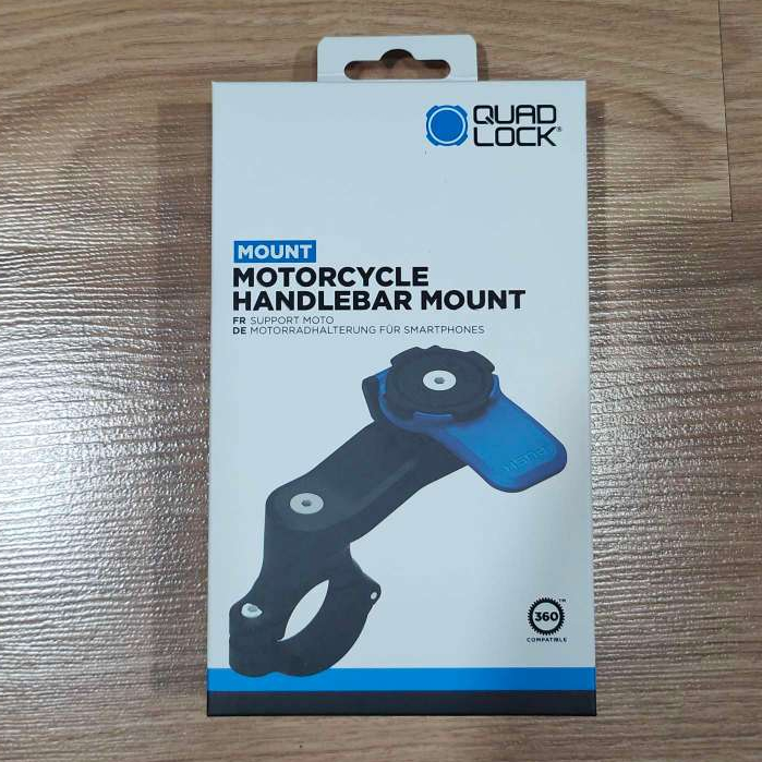 Jual Quad Lock Motorcycle Handlebar Adjustable Secure Mount | Shopee ...