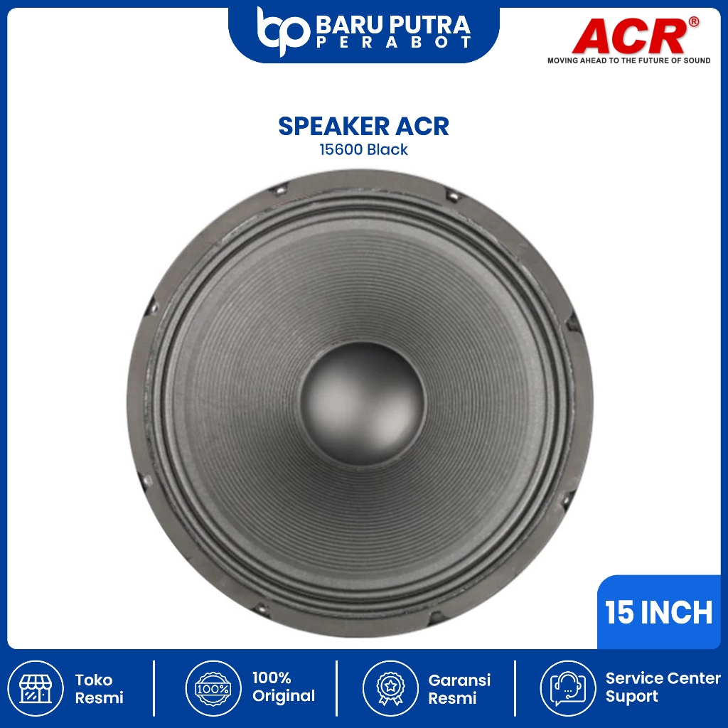 Jual ACR Speaker Woofer 15 Inch ACR 15600 Black | Shopee Indonesia