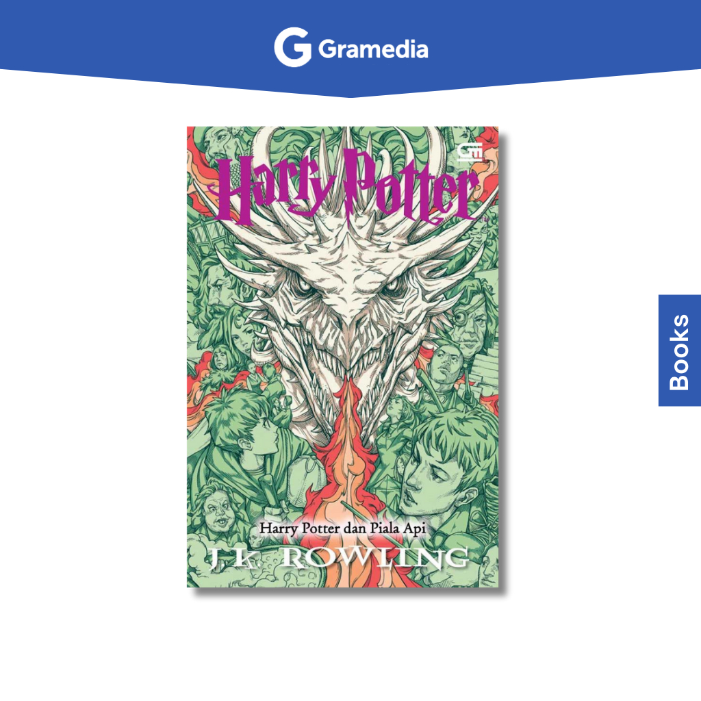 Jual Gramedia Bogor Cibinong - Harry Potter #4: Harry Potter dan Piala ...