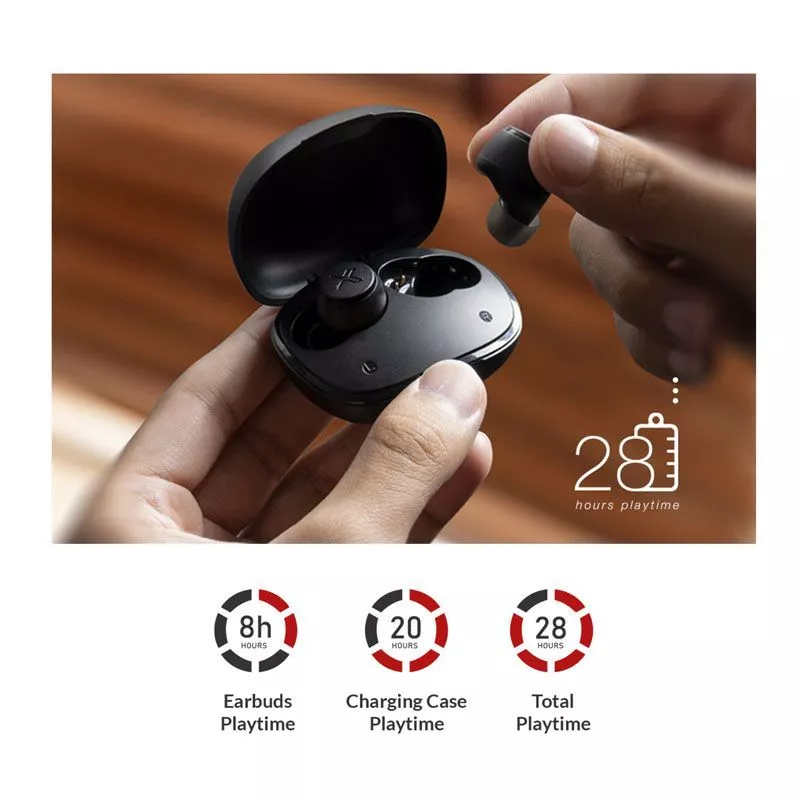 EDIFIER X3S TWS Wireless Bluetooth 5.2 Earphone Qualcomm aptX cVc ENC -1 Tahun Garansi