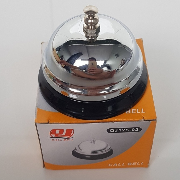 Jual Bel Panggil Bel Meja receptionist Stainlis | Shopee Indonesia
