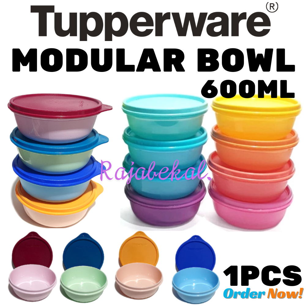 Jual PROMO Tupperware Modular Bowl 600ml ECER 1pcs | Shopee Indonesia