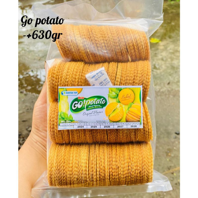 Jual GO POTATO REFIL 500Gram KEMASAN JUMBO SNACK GO POTATO JADUL ...