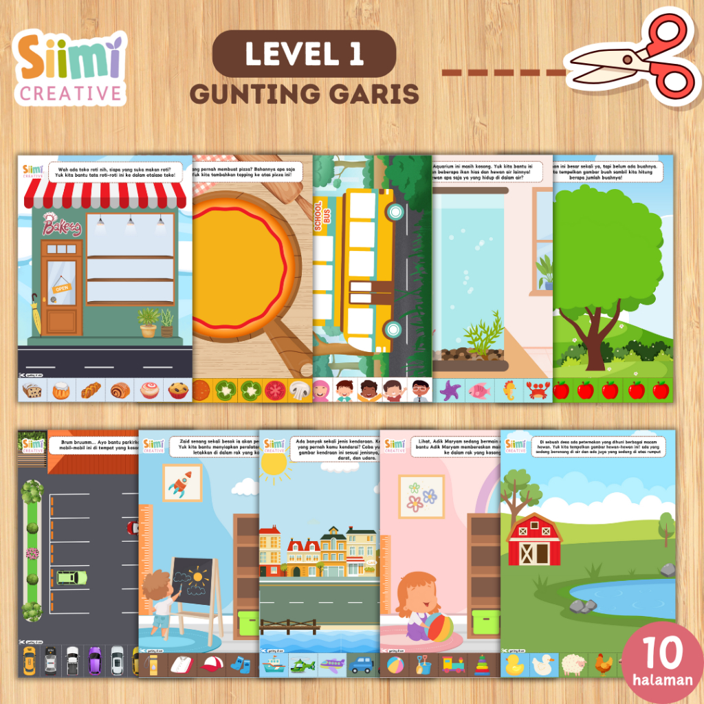 Jual Printable Worksheet Anak Faceless Usia 2 - 6 tahun | Shopee Indonesia