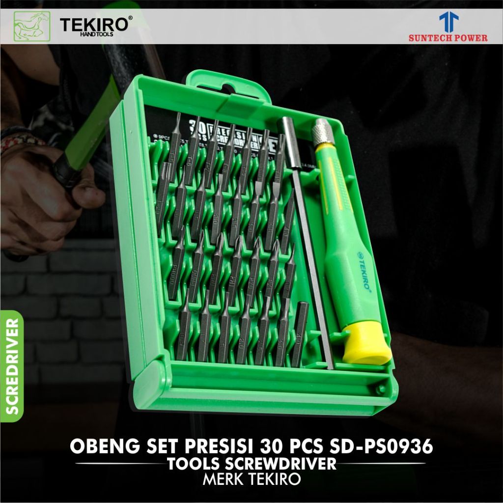 Jual Obeng Presisi Set 30 Pcs Merk Tekiro SD-PS0936 Precision ...