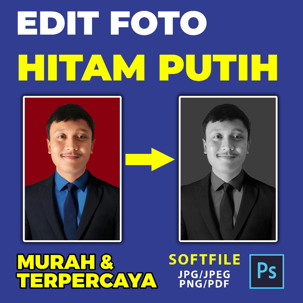 Jual Edit Foto Hitam Putih – Detail Tajam, Kesan Elegan | Shopee Indonesia
