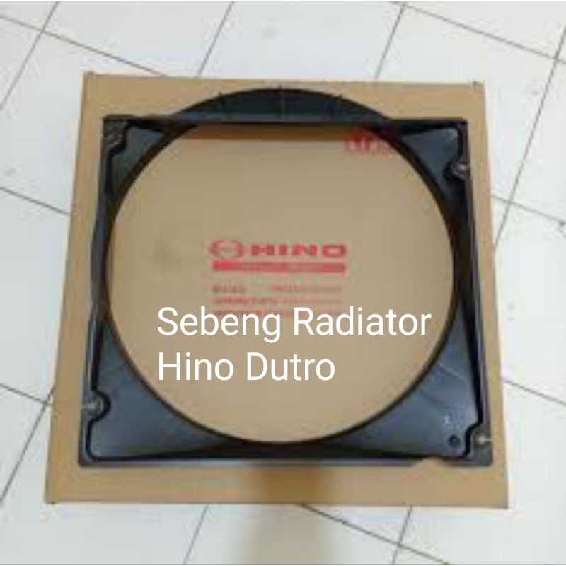 Jual Sebeng radiator ORI Hino Dutro, rumah kipas, shroud fan | Shopee ...