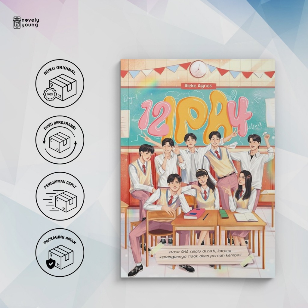 Jual Novel 12 IPA 4 - Rieke Agnes - Skuad X Akad - Gratis Biaya Packing ...