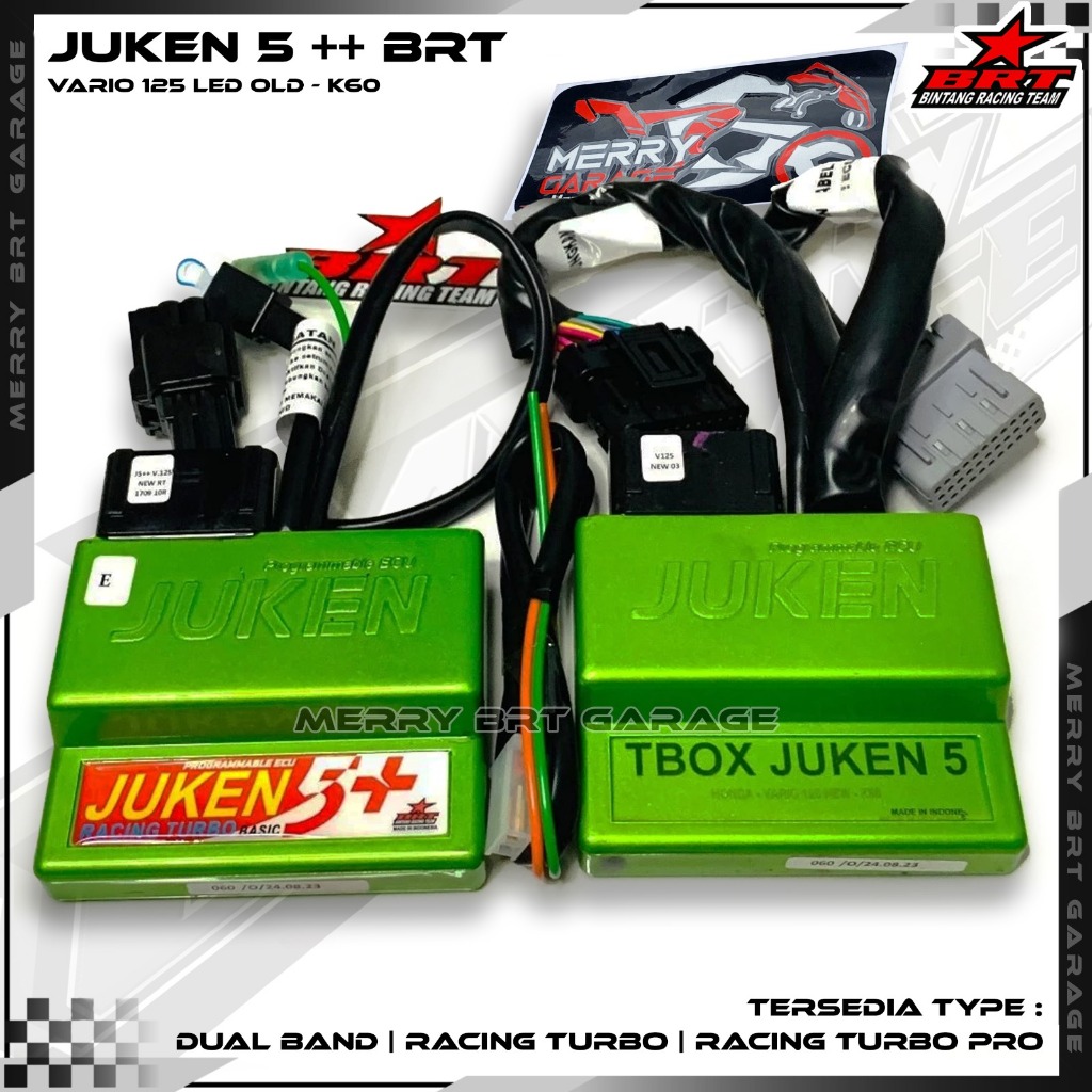 Jual BRT Ecu Juken 5 Plus Vario 125 LED Kode Ecu K60 Dualband Racing ...