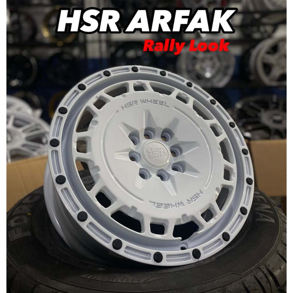 Jual Velg Racing Rally Look Ring 16 Velg Hsr Arfak Pcd 4X100/4X114,3 ...