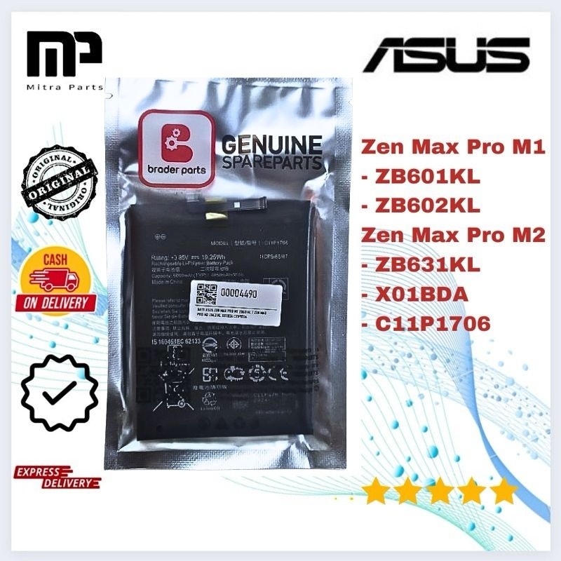 Jual BATERAI ASUS ZEN MAX PRO M1 ZB601KL ZB602KL / ZEN MAX PRO M2 ...