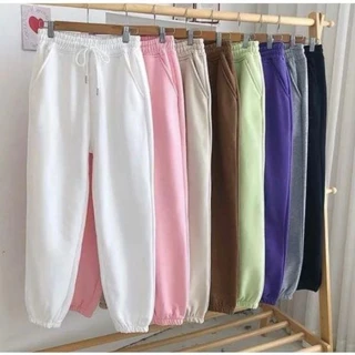 THEHIKAM APPAREL - Celana Panjang Jogger Sweatpants Pria Wanita Katun Fleece