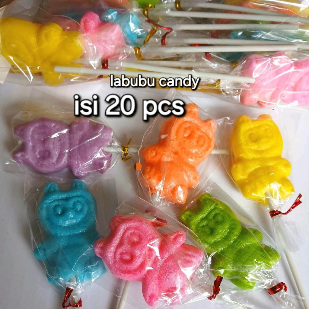 Jual permen LABUBU MIX warna 1pak isi 20 pcs | Shopee Indonesia