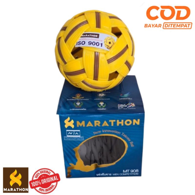 Jual BOLA SEPAK TAKRAW MARATHON MT-908 MT-909 100% ORIGINAL THAILAND ...