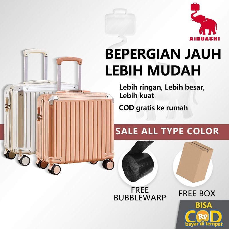 Jual AIHUASHI Koper A801 Koper Cabin Pesawat Bahan PC Premium Tahan ...